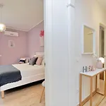 Elegant 3-bed 10' Termini Wi-fi Ac 公寓 罗马